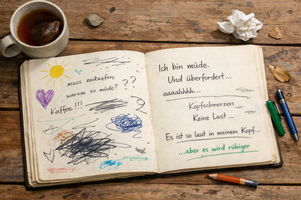 Journaling Abendroutine