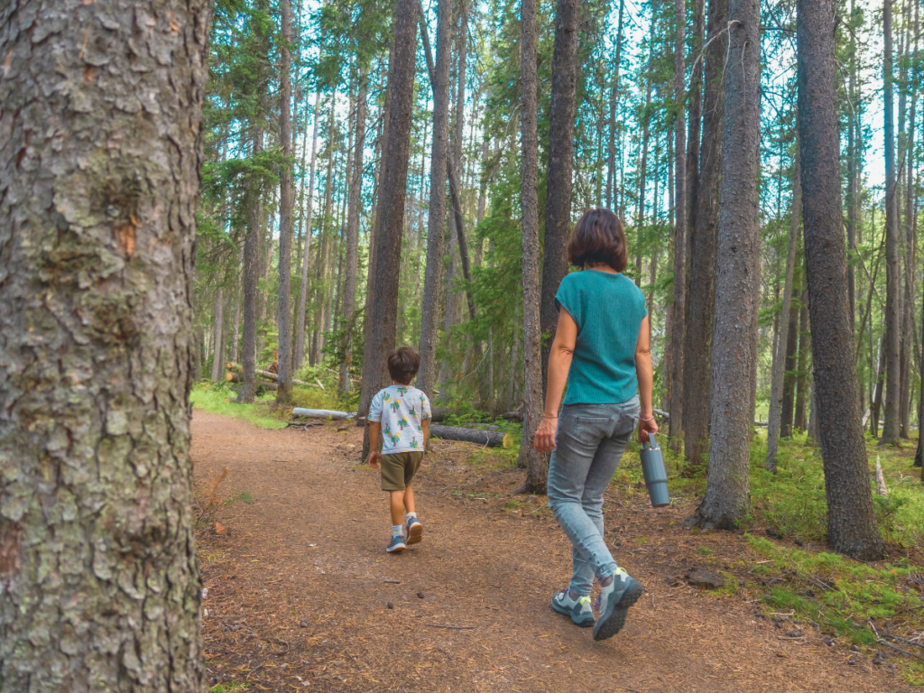 Natur beruhigt Mütter und Kinder, Nervensystem regulieren, Stressbewältigung, Wald