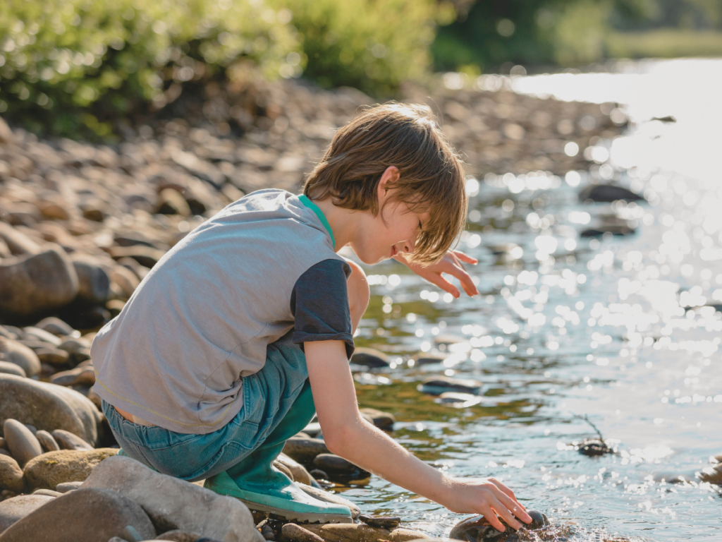 Natur beruhigt Mütter und Kinder, Nervensystem regulieren, Stressbewältigung, Wald