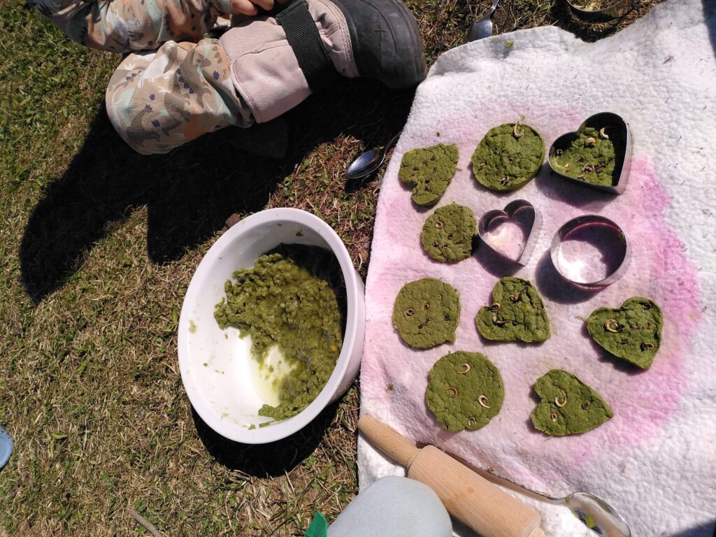 Samenpapier selber machen, Nervensystem beruhigen, Basteln Natur